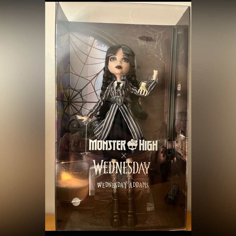 Monster High X Wednesday Netflix series doll Brand New